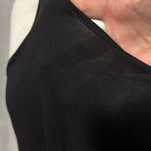 NWT CUPSHE Summer Beach Wear Top-Sz M-Rayon Blend-Black-Cute Strap Detail - Picture 9 of 13